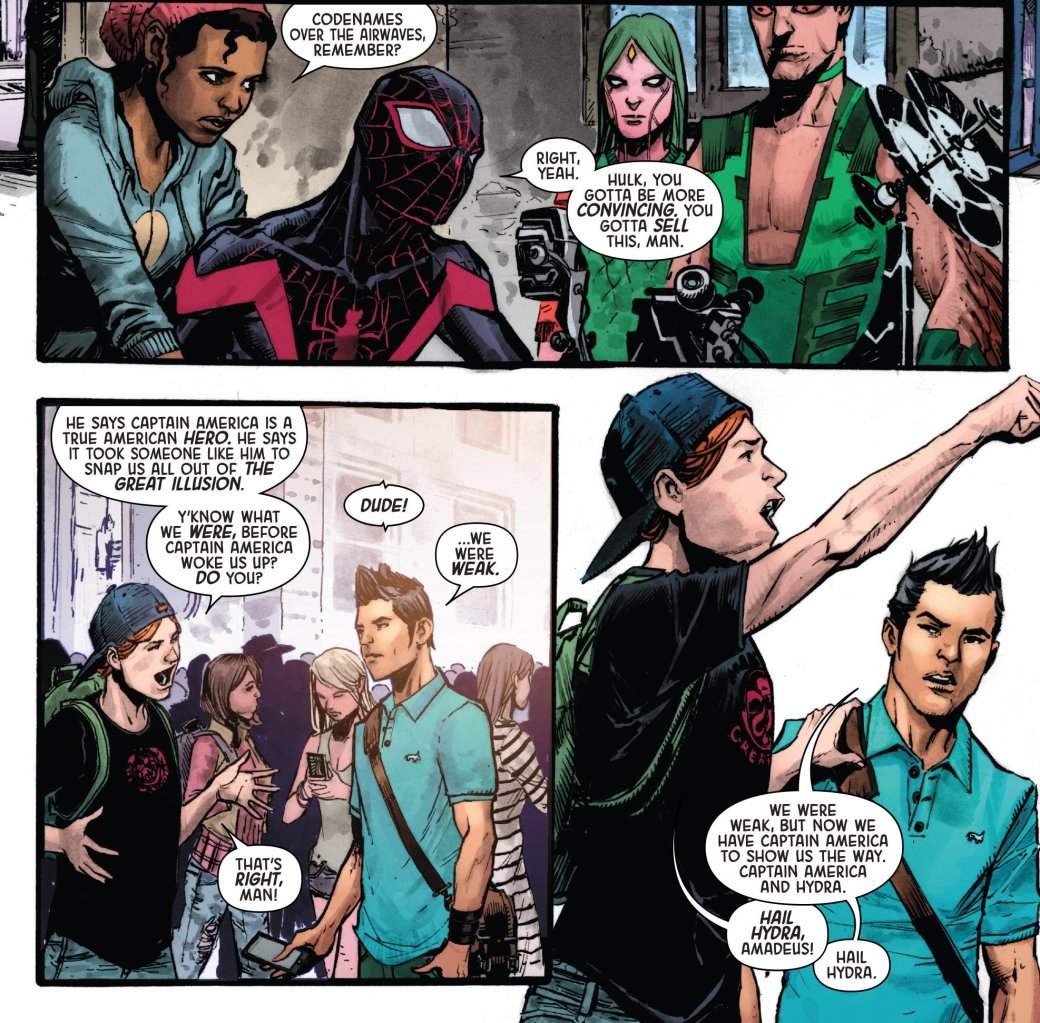 Secret Empire: Люди рады тому, что Гидра пришла к власти. - Изображение 28 Secret Empire: Люди рады тому, что Гидра пришла к власти. - Изображение 28