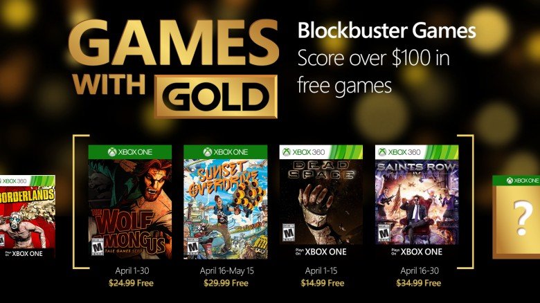 Апрельская подборка игр на Games with Gold впечатляет. - Изображение 1 Апрельская подборка игр на Games with Gold впечатляет. - Изображение 1
