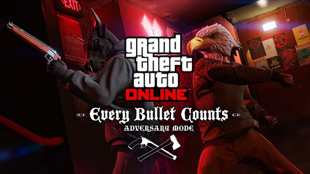 Две пули и одна жизнь: в GTA Online появился новый Adversary-режим - Изображение 1 Две пули и одна жизнь: в GTA Online появился новый Adversary-режим - Изображение 1