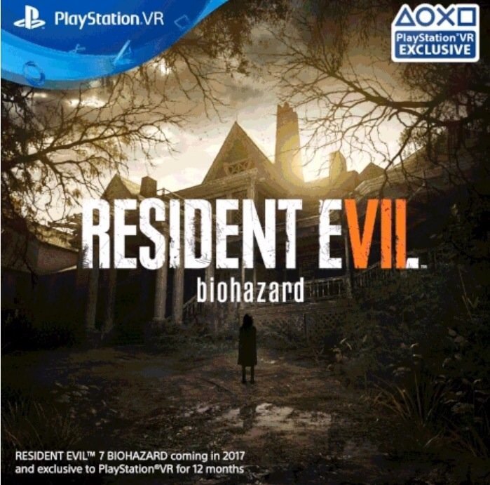 Resident Evil 7 будет эксклюзивом PS VR на протяжении года - Изображение 1 Resident Evil 7 будет эксклюзивом PS VR на протяжении года - Изображение 1