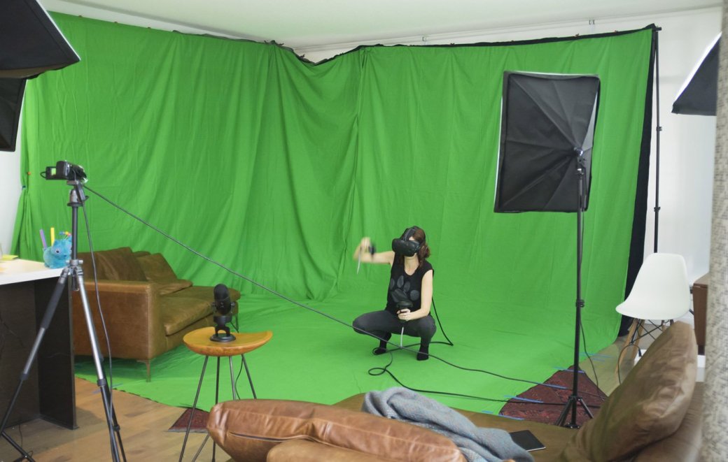 С HTC Vive можно будет делать реально-виртуальные летсплеи - Изображение 1 С HTC Vive можно будет делать реально-виртуальные летсплеи - Изображение 1
