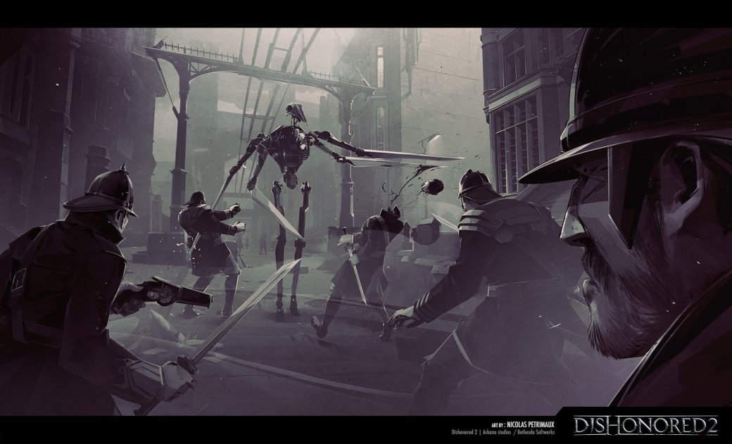 Потрясающие концепт-арты Dishonored 2 от художника игры - Изображение 11 Потрясающие концепт-арты Dishonored 2 от художника игры - Изображение 11