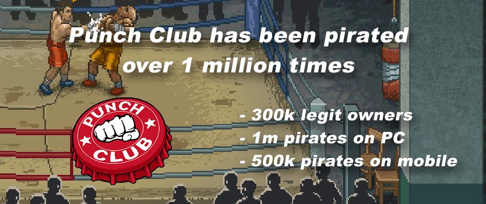 Создатели Punch Club сосчитали всех пиратов. - Изображение 1 Создатели Punch Club сосчитали всех пиратов. - Изображение 1