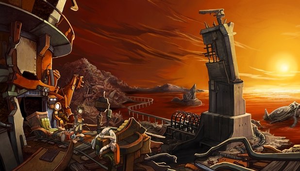 На iPad появилась Deponia: квест про планету-свалку в духе «Футурамы» - Изображение 3 На iPad появилась Deponia: квест про планету-свалку в духе «Футурамы» - Изображение 3