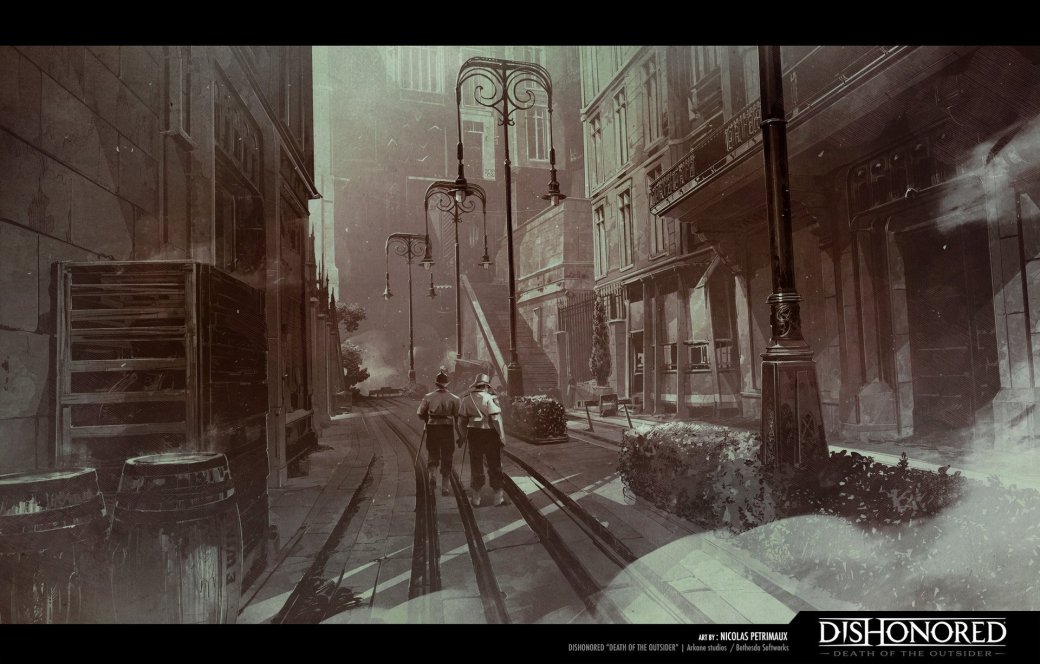 Потрясающе атмосферные концепт-арты Dishonored: Death of the Outsider. - Изображение 8