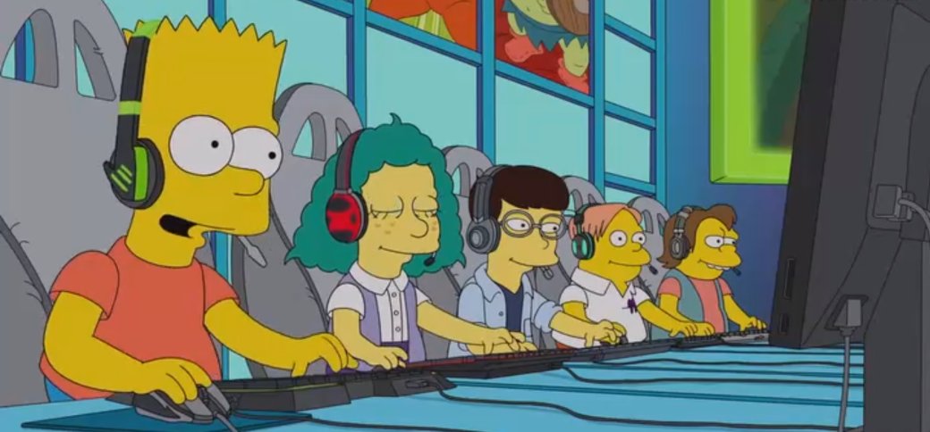 Герои «Симпсонов» окунулись в киберспорт. Получилось достаточно правдоподобно | - Изображение 3