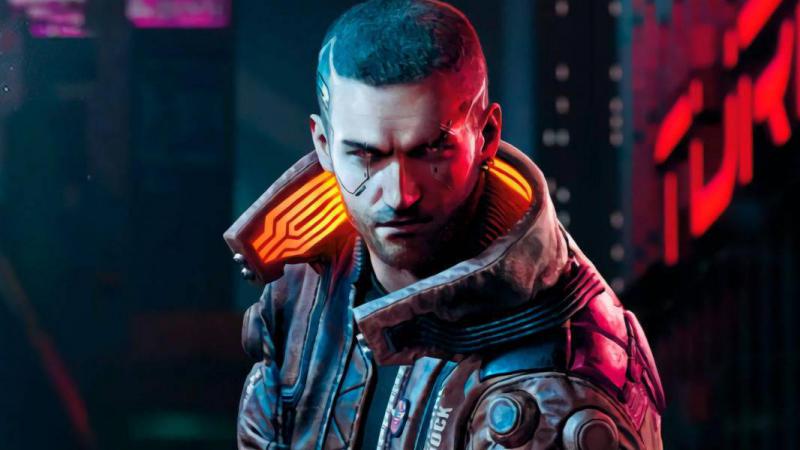 Авторы Cyberpunk 2077 поделились стильным артом с главным героем игры